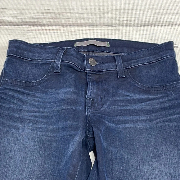 J BRAND Jeans Blue Denim Skinny Distressing Size 26 - Picture 4 of 11
